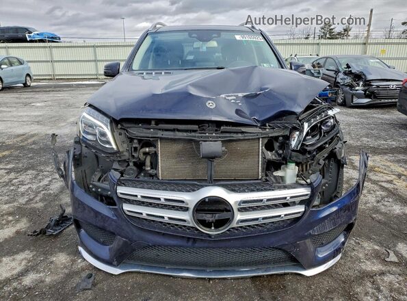 4JGDF7DE6JB054810 2018 MERCEDES-BENZ GLS Blue Vista frontal