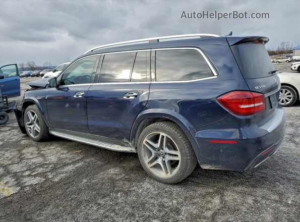 4JGDF7DE6JB054810 2018 MERCEDES-BENZ GLS Blue Trasero izquierdo