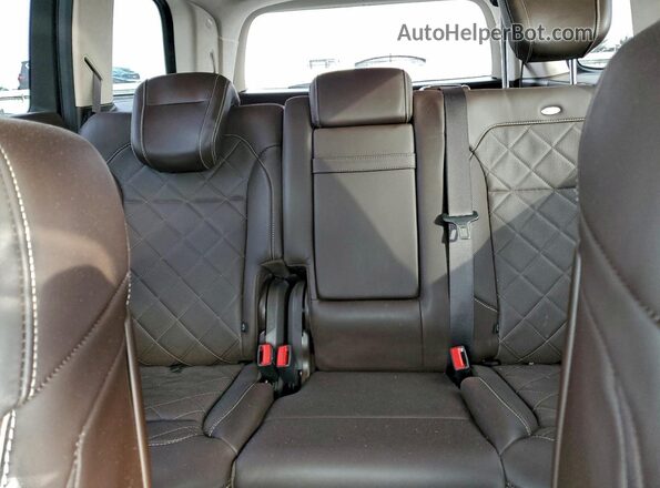 4JGDF7DE6JB054810 2018 MERCEDES-BENZ GLS Blue Vista de los asientos traseros