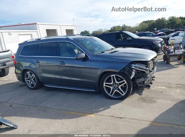 4JGDF7DE6JB055553 2018 MERCEDES-BENZ GLS 550 Gray 360 interior view