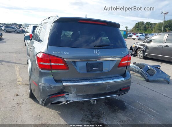 4JGDF7DE6JB055553 2018 MERCEDES-BENZ GLS 550 Gray 
