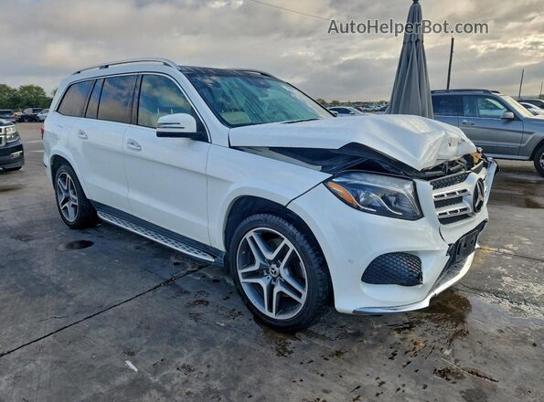 4JGDF7DE6KB188380 2019 MERCEDES-BENZ GLS White Передня права чверть