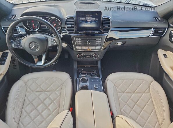 4JGDF7DE6KB188380 2019 MERCEDES-BENZ GLS White Вид панелі приладів