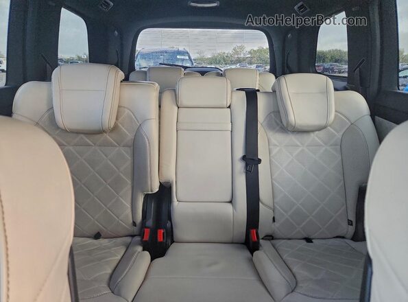 4JGDF7DE6KB188380 2019 MERCEDES-BENZ GLS White Вид задніх сидінь