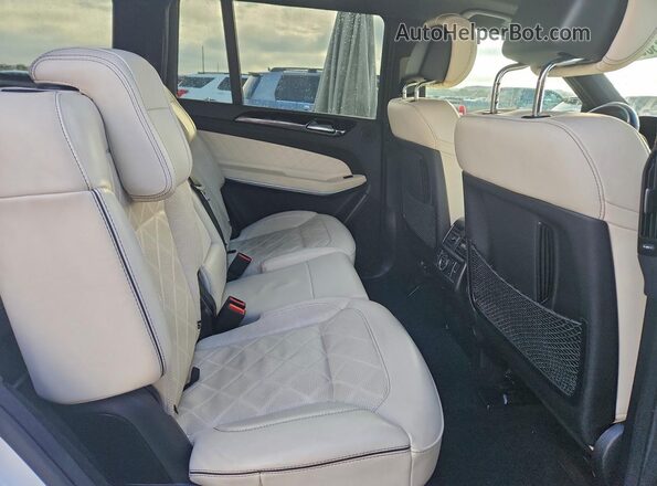 4JGDF7DE6KB188380 2019 MERCEDES-BENZ GLS White Вид задньої частини салону