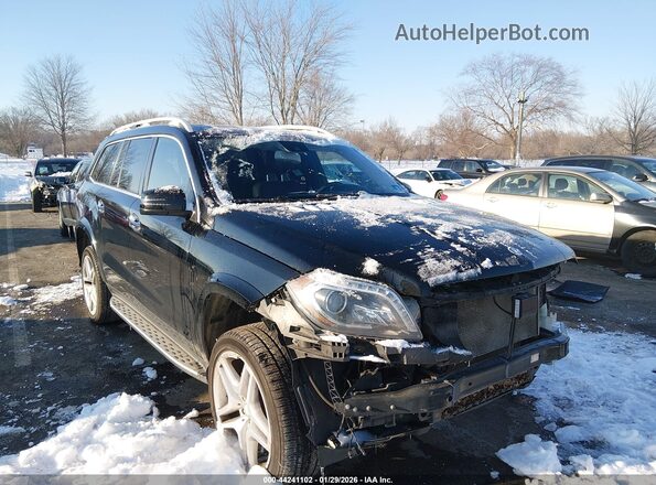 4JGDF7DE7GA703688 2016 MERCEDES-BENZ GL 550 Black Դիմացի տեսք