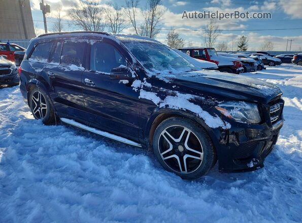 4JGDF7DE9HA753350 2017 MERCEDES-BENZ GLS Black წინა მარჯვენა