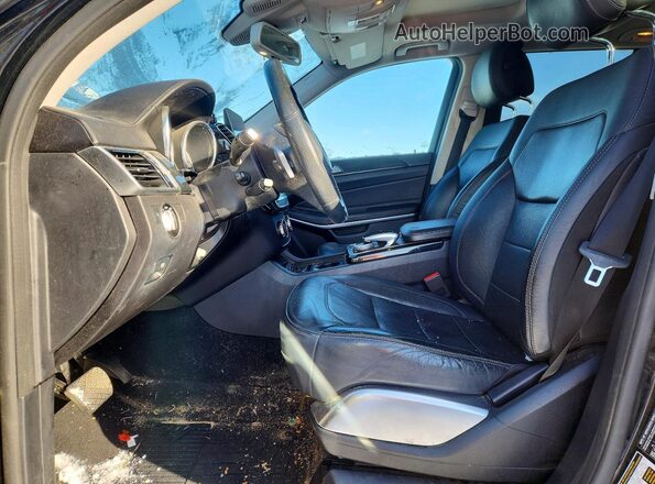 4JGDF7DE9HA753350 2017 MERCEDES-BENZ GLS Black წინა სალონის ხედი