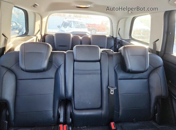 4JGDF7DE9HA753350 2017 MERCEDES-BENZ GLS Black უკანა სავარძლების ხედი
