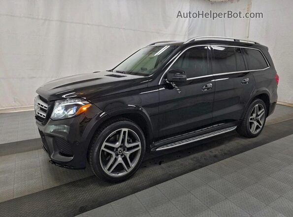 4JGDF7DE9KB209819 2019 MERCEDES-BENZ GLS Black Trasero izquierdo