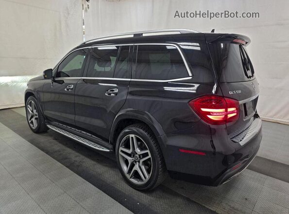 4JGDF7DE9KB209819 2019 MERCEDES-BENZ GLS Black Trasero derecho