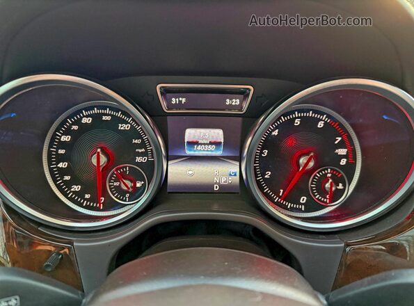 4JGDF7DE9KB209819 2019 MERCEDES-BENZ GLS Black Vista del salpicadero