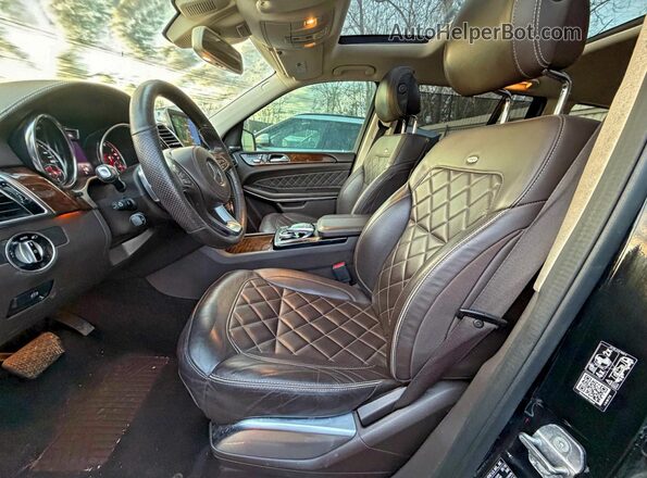 4JGDF7DE9KB209819 2019 MERCEDES-BENZ GLS Black Vista del compartimento del motor
