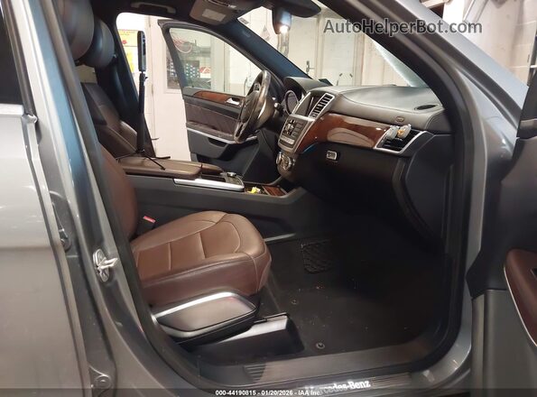 4JGDF7DEXGA665406 2016 MERCEDES-BENZ GL 550 Gray Սալոնի դիմացի տեսք