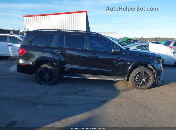 4JGDF7FE5HA878553 2017 MERCEDES-BENZ AMG GLS 63 Черный Вид задней части салона