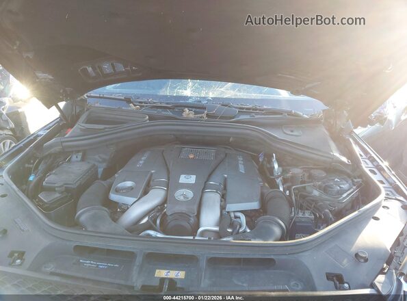 4JGDF7FEXJB003937 2018 MERCEDES-BENZ AMG GLS 63 Black Rear view