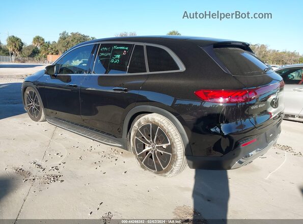 4JGDM2DB0PA029821 2023 MERCEDES-BENZ EQS 450+ SUV Черный Задняя левая четверть