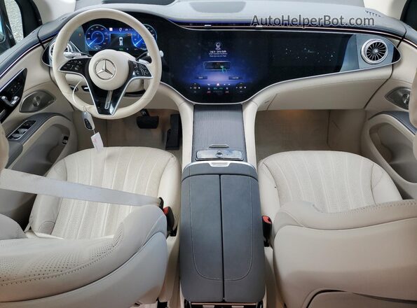 4JGDM2DBXSA036784 2025 MERCEDES-BENZ EQS Black Dashboard view