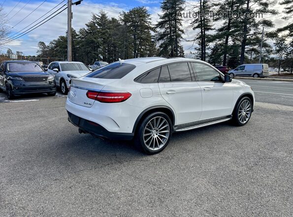 4JGED6EB5KA155241 2019 MERCEDES-BENZ GLE White Przód prawy