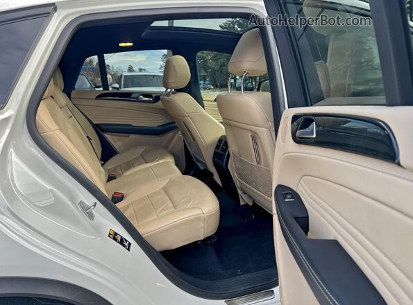 4JGED6EB5KA155241 2019 MERCEDES-BENZ GLE White Widok z tyłu
