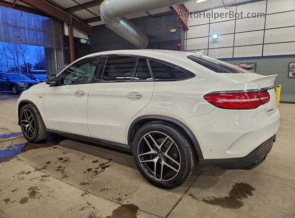4JGED6EB6KA139288 2019 MERCEDES-BENZ GLE White Trasero izquierdo
