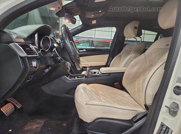 4JGED6EB6KA139288 2019 MERCEDES-BENZ GLE White Vista interior delantera