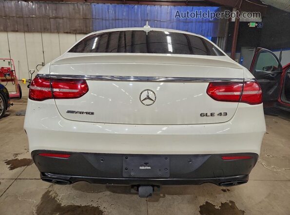 4JGED6EB6KA139288 2019 MERCEDES-BENZ GLE White Vista trasera