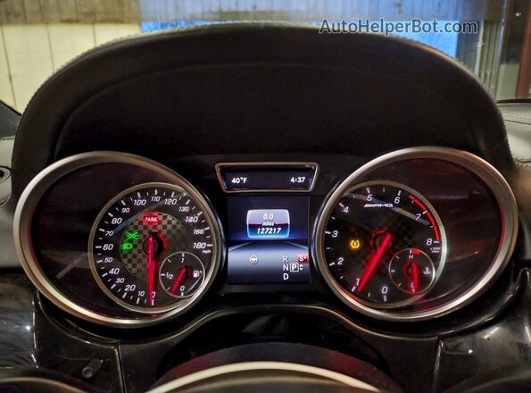 4JGED6EB6KA139288 2019 MERCEDES-BENZ GLE White Vista del cuadro de instrumentos