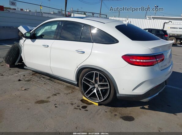 4JGED6EB7GA013304 2016 MERCEDES-BENZ GLE 450 AMG COUPE Белый Задняя левая четверть