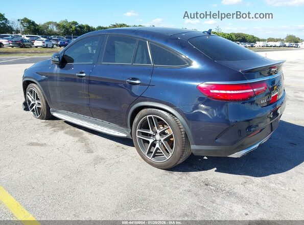 4JGED6EB8GA016129 2016 MERCEDES-BENZ GLE 450 AMG COUPE Blue უკანა მარცხენა