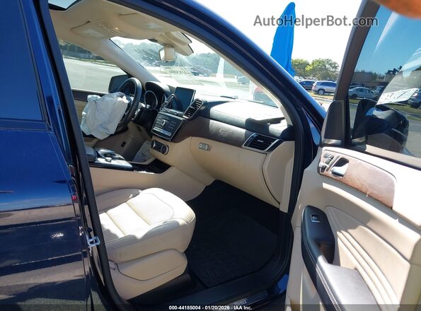 4JGED6EB8GA016129 2016 MERCEDES-BENZ GLE 450 AMG COUPE Blue წინა სალონის ხედი