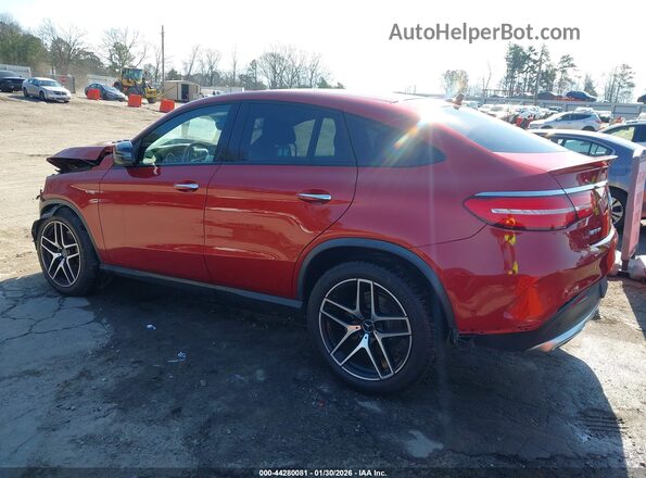 4JGED6EB8HA061475 2017 MERCEDES-BENZ AMG GLE 43 COUPE Red Rear left