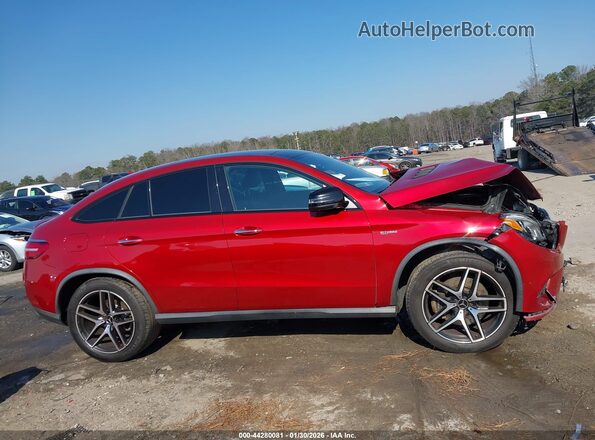 4JGED6EB8HA061475 2017 MERCEDES-BENZ AMG GLE 43 COUPE Red Rear interior view