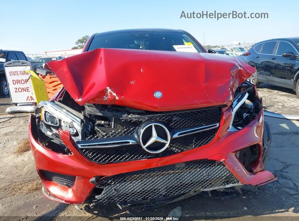 4JGED6EB8HA061475 2017 MERCEDES-BENZ AMG GLE 43 COUPE Red Front view