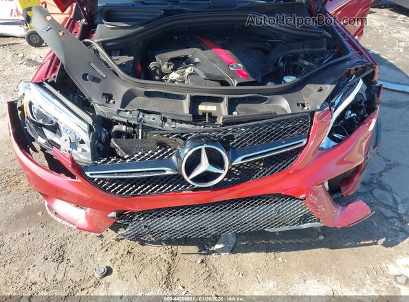 4JGED6EB8HA061475 2017 MERCEDES-BENZ AMG GLE 43 COUPE Red Rear view