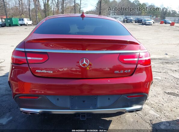 4JGED6EB8HA061475 2017 MERCEDES-BENZ AMG GLE 43 COUPE Red 