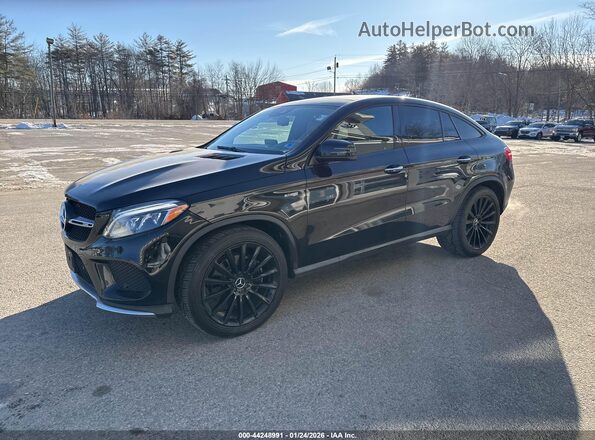 4JGED6EB9JA103111 2018 MERCEDES-BENZ AMG GLE 43 COUPE Black წინა მარცხენა ხედი სამი მეოთხედიდან