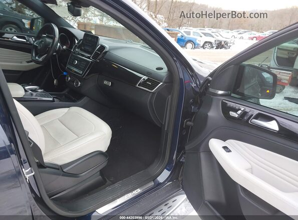 4JGED6EB9KA154089 2019 MERCEDES-BENZ AMG GLE 43 COUPE Blue Front interior view