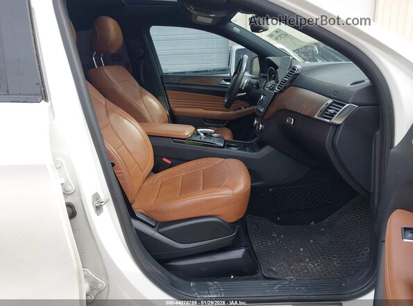 4JGED6EBXGA020974 2016 MERCEDES-BENZ GLE 450 AMG COUPE White Սալոնի դիմացի տեսք