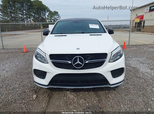 4JGED6EBXGA020974 2016 MERCEDES-BENZ GLE 450 AMG COUPE White Սարքավորումների վահանակի տեսք
