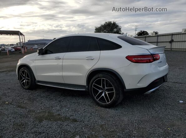 4JGED6EBXHA070887 2017 MERCEDES-BENZ GLE White Trasero izquierdo