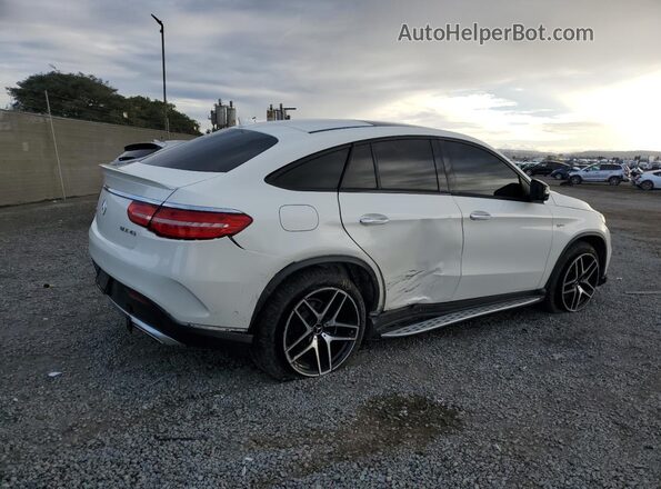 4JGED6EBXHA070887 2017 MERCEDES-BENZ GLE White Trasero derecho