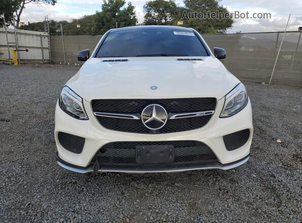 4JGED6EBXHA070887 2017 MERCEDES-BENZ GLE White Vista frontal