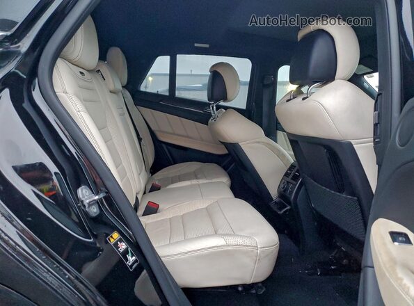 4JGED7FB1KA143317 2019 MERCEDES-BENZ GLE Black Вид задньої частини салону