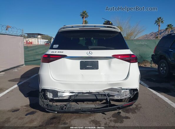 4JGFB4EB7SB373254 2025 MERCEDES-BENZ GLE 350 White 