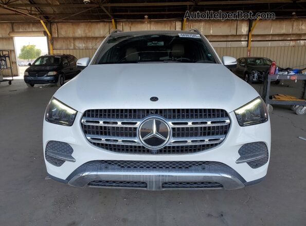 4JGFB4FB3RA992285 2024 MERCEDES-BENZ GLE White Դիմացի տեսք