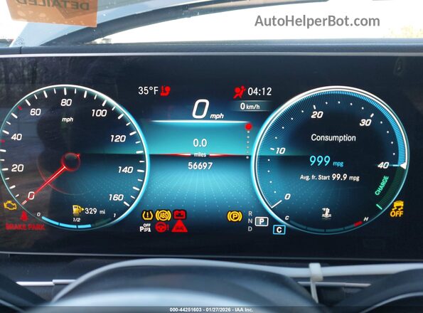 4JGFB4JB2MA364654 2021 MERCEDES-BENZ GLE 350 Gray Вид задніх сидінь