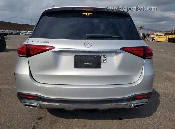 4JGFB4JB2MA467587 2021 MERCEDES-BENZ GLE Silver Widok z tyłu