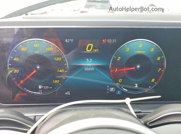 4JGFB4JB2MA467587 2021 MERCEDES-BENZ GLE Silver Widok zestawu wskaźników