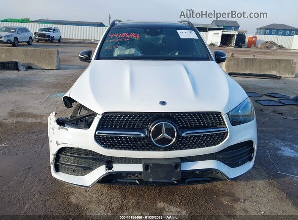 4JGFB4JB2NA754672 2022 MERCEDES-BENZ GLE 350 White Instrument cluster view
